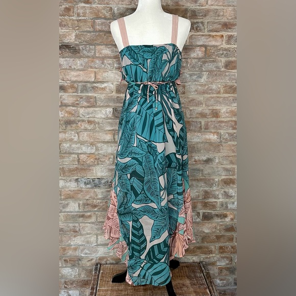 Anthropologie Farm Rio Maxi Dress S - Picture 2 of 4